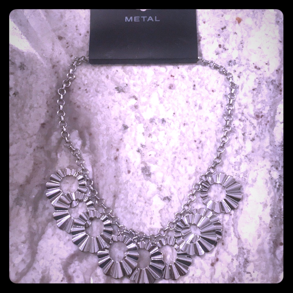 Nwt Metal Adjustable Necklace